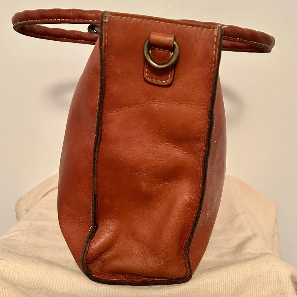 Patricia Nash Zancona
Tote Leather Hand Bag 100% Full-Grain Leather.  Vintage - Picture 5 of 8
